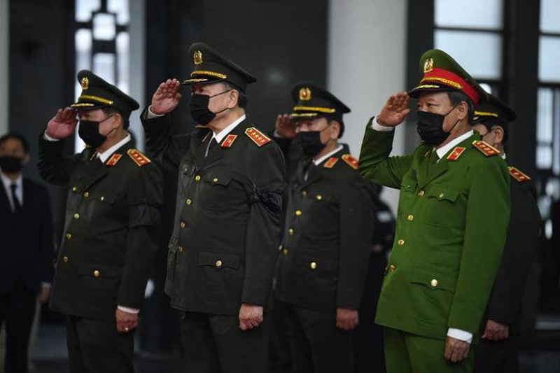 Lễ viếng nguyên Tổng bí thư Lê Khả Phiêu - ảnh 17