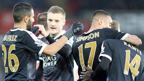 Đây đã là lần thứ hai Leicester đứng trên ngôi đầu BXH