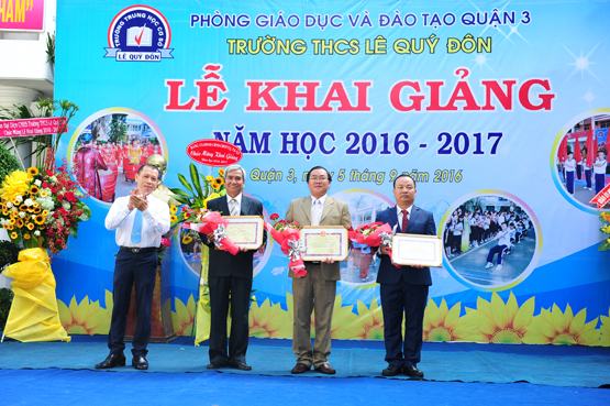 Trường THCS Lê Quý Đôn đạt tiêu chuẩn chất lượng giáo dục cấp độ 1