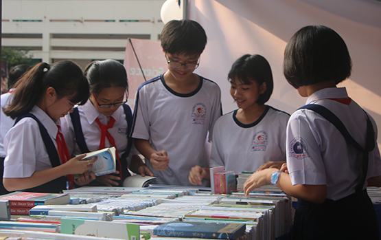 Hào hứng với “Ngôi trường sách Lê Quý Đôn 2018”