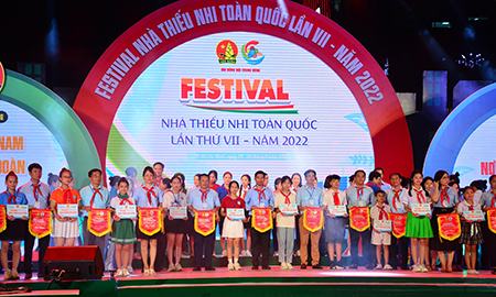 Hơn 2.000 đại biểu về dự Festival Nhà thiếu nhi toàn quốc năm 2022