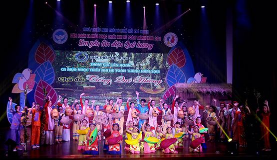 Trao giải Liên hoan Ca múa nhạc thiếu nhi hè toàn thành năm 2018