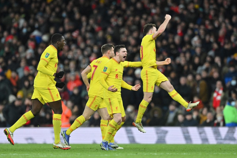 Liverpool đánh bại Arsenal để vào chung kết League Cup