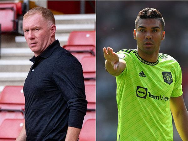 Lỡ lời nói không hay về Casemiro, Scholes bị ‘ném đá’