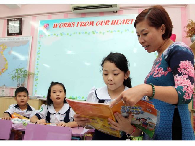 Một giờ học tiếng Anh của học sinh tiểu học tại TP.HCM  /// Đào Ngọc Thạch