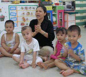 Loay hoay tìm chỗ gửi trẻ ngày giáp Tết