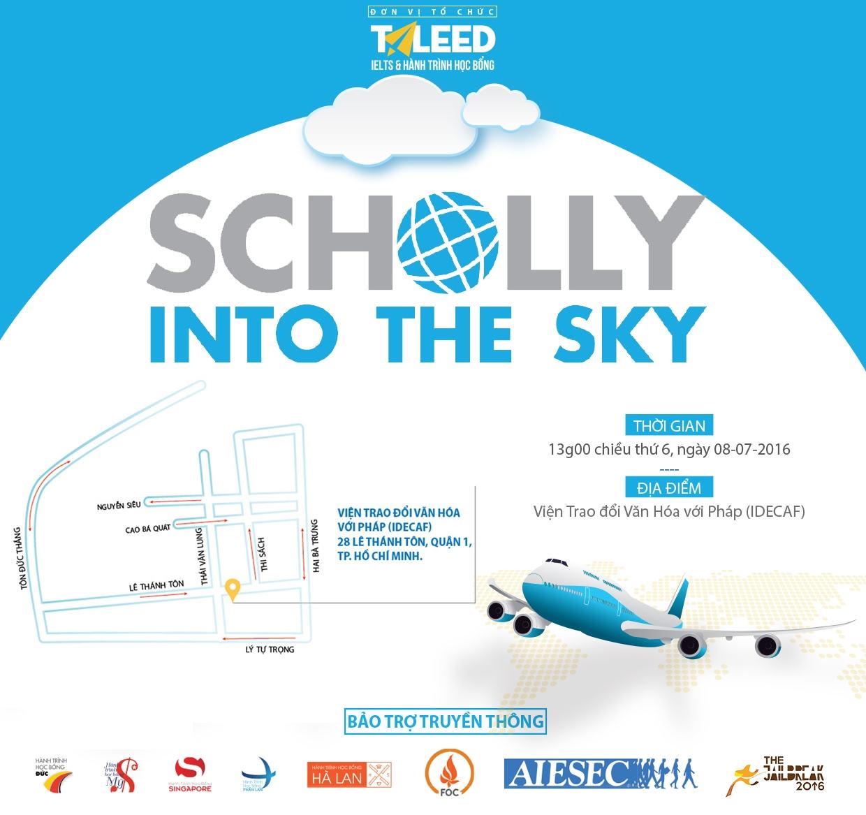 SCHOLLY – Into The Sky – Chương trình săn học bổng toàn phần