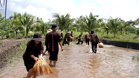 Lần đầu tại Long An có du lịch sinh thái kết hợp học tập trải nghiệm