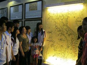 Lòng yêu nước thể hiện từ một cuộc triển lãm