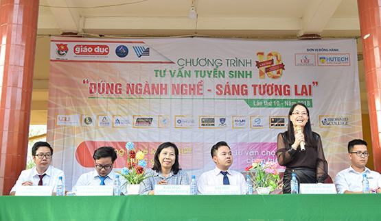 Tư vấn tuyển sinh Đúng ngành nghề – Sáng tương lai đến Long An