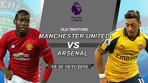 Nhận định bóng đá Man United vs Arsenal, 19h30 ngày 19/11: Đạp xác Pháo, với Top 4