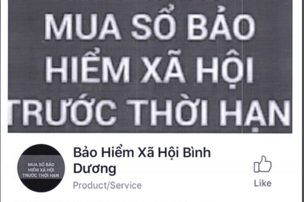 Mạo danh tài khoản Facebook thu gom sổ bảo hiểm để trục lợi