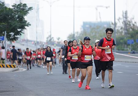 Hơn 15.000 vận động viên tham gia giải Marathon quốc tế TP.HCM