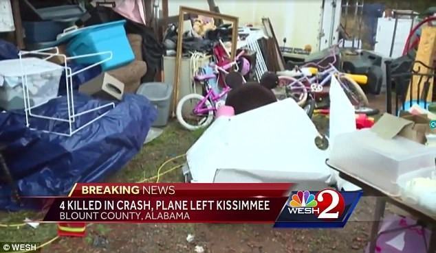 Máy bay gãy cánh giữa trời, cả gia đình tử vong