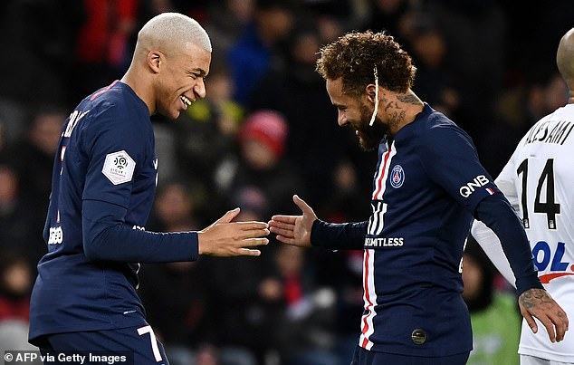 Kylian Mbappe has dismissed reports of a rivalry with his PSG team-mate Neymar