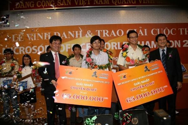 “Microsoft office world champion 2012”: Vinh danh những gương mặt suất sắc nhất