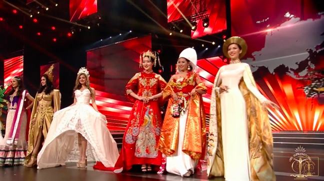 Minh Tu dung chan top 10, dai dien Puerto Rico dang quang Hoa hau Sieu quoc gia 2018