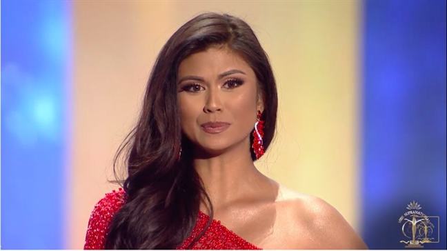 Minh Tu dung chan top 10, dai dien Puerto Rico dang quang Hoa hau Sieu quoc gia 2018