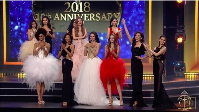 Minh Tu dung chan top 10, dai dien Puerto Rico dang quang Hoa hau Sieu quoc gia 2018