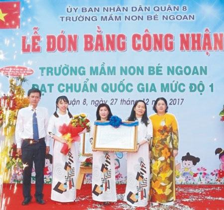 Trường Mầm Non Bé Ngoan – Quận 8: Ngôi trường của tình thương và trách nhiệm