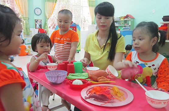 “Cởi trói” cho giáo dục mầm non