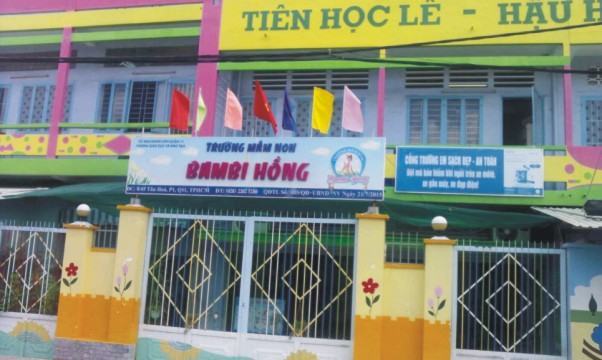 Trường mầm non BamBi Hồng (Quận 11, TP.HCM): “Gia đình” thứ hai của trẻ