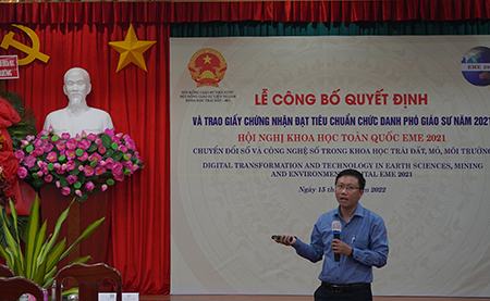 Nguồn nhân lực liên ngành khoa học trái đất – mỏ – môi trường rất quan trọng