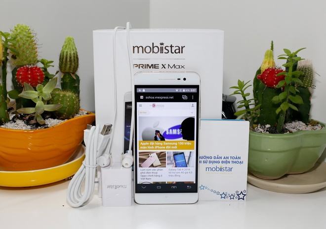 Mobiistar Prime X Max - phablet cấu hình mạnh, giá tốt