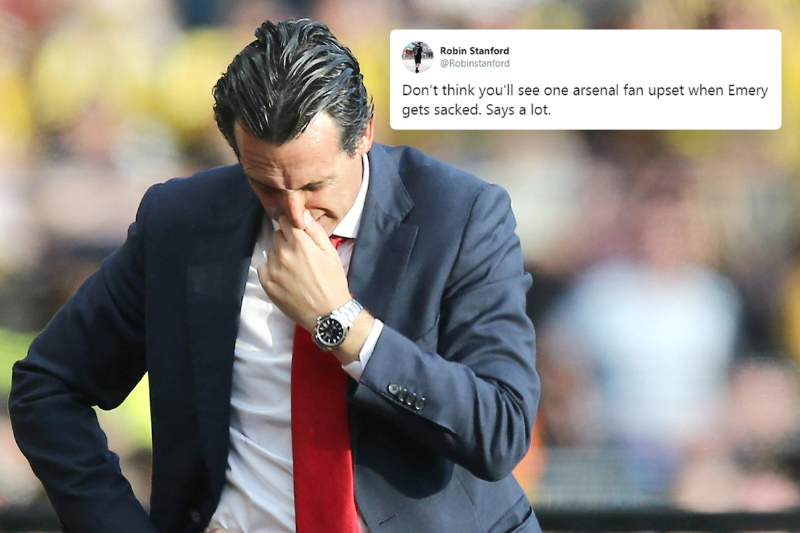 Mới 5 vòng đấu, fan Arsenal đã đòi “tống cổ” Emery