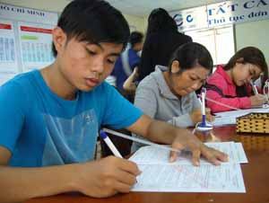 Mỗi thí sinh nộp 2 hồ sơ