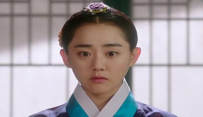 Moon Geun Young trong phim Nữ thần lửa Jung Yi - Ảnh: Chụp màn hình