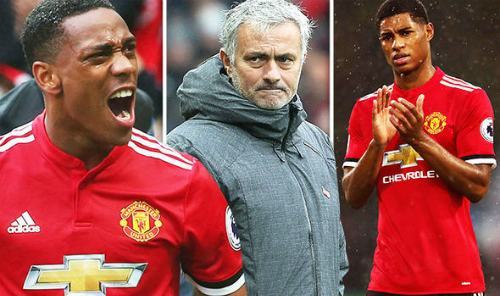 Mourinho ám chỉ Martial và Rashford không đủ sức đá chính