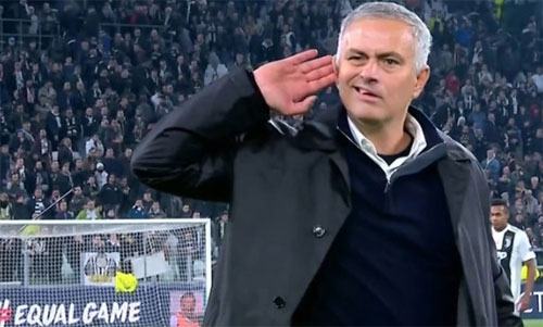 Mourinho: CĐV Juventus sỉ nhục gia đình tôi suốt 90 phút