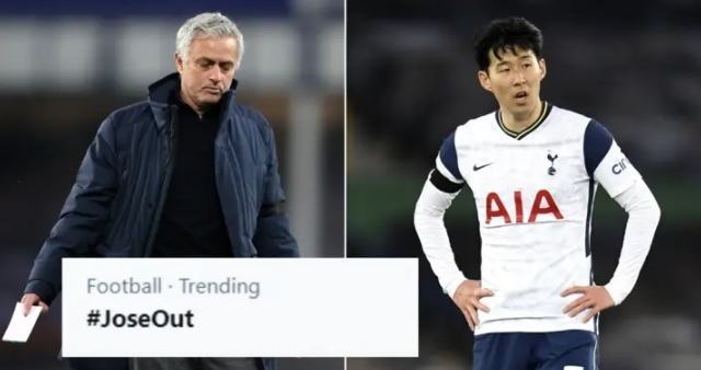 Mourinho được kêu gọi từ chức sau trận hòa kém cỏi của Tottenham