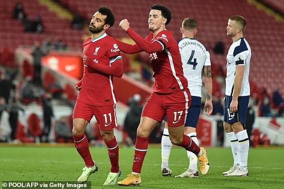 Liverpool vs Tottenham - Premier League: live score, lineups and update | Daily  Mail Online