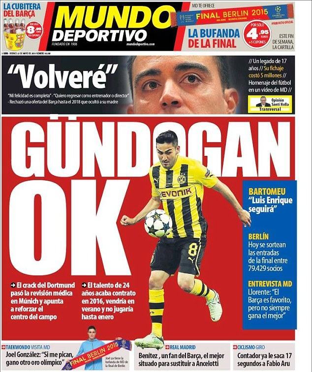 M.U bất ngờ bị “nẫng tay trên” vụ Gundogan