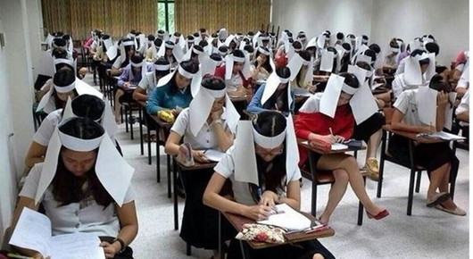 “Mũ” chống gian lận thi cử