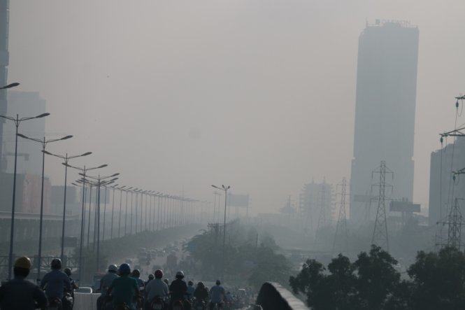 Mù khô sẽ bao phủ nhiều ngày ở Nam bộ