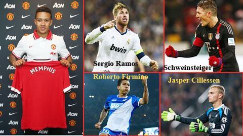 Memphis Depay và 4 ngôi sao sắp cập bến Old Trafford có thể giúp M.U trở lại đỉnh cao ở mùa tới