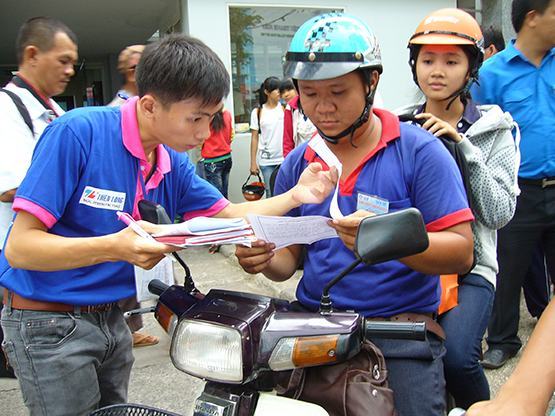 Hơn 85.000 tình nguyện viên tham gia “tiếp sức mùa thi” 2017