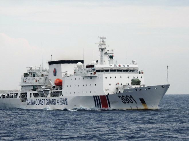 Tàu hải cảnh Trung Quốc đe dọa hoạt động thăm dò, khai thác dầu khí của các nước láng giềng ở Biển Đông /// Ngư dân cung cấp