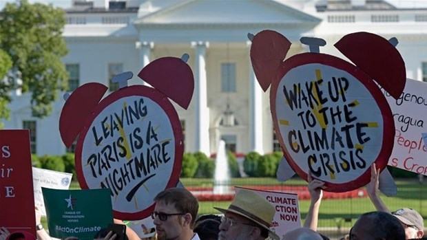Mỹ chính thức rút khỏi Hiệp định Paris về biến đổi khí hậu