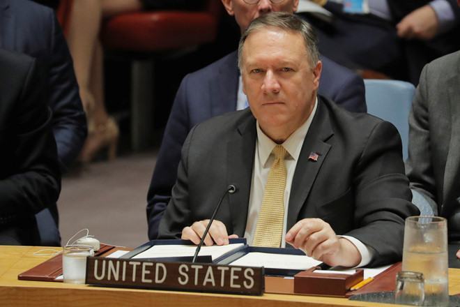Ngoại trưởng Mỹ Mike Pompeo vừa bày tỏ thất vọng với quyết định của Hàn Quốc chấm dứt chia sẻ thông tin tình báo với Nhật Bản /// Reuters