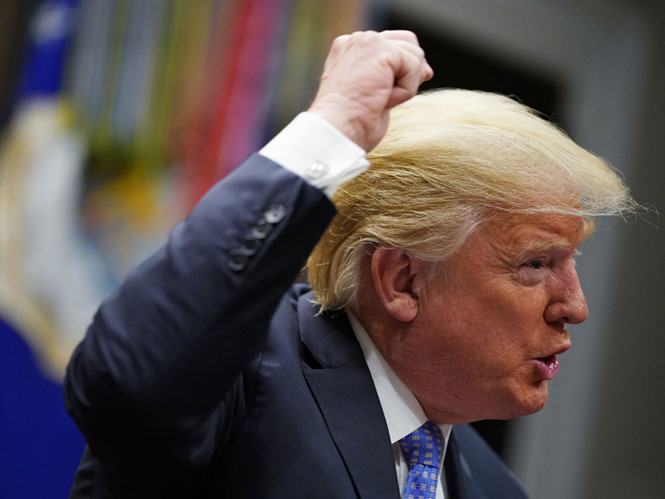 Tổng thống Mỹ Donald Trump tố Trung Quốc cản trở cuộc đàm phán với Triều Tiên /// AFP