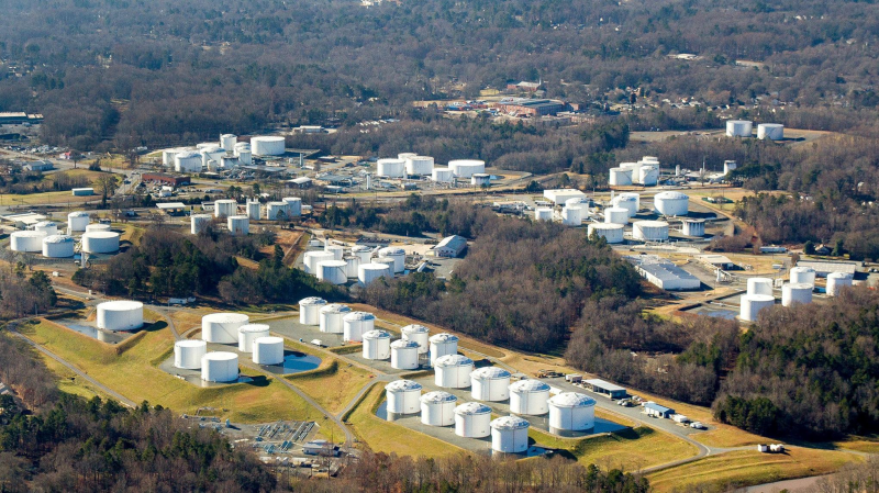Cơ sở của Colonial Pipeline tại Charlotte, bang Bắc Carolina /// Reuters