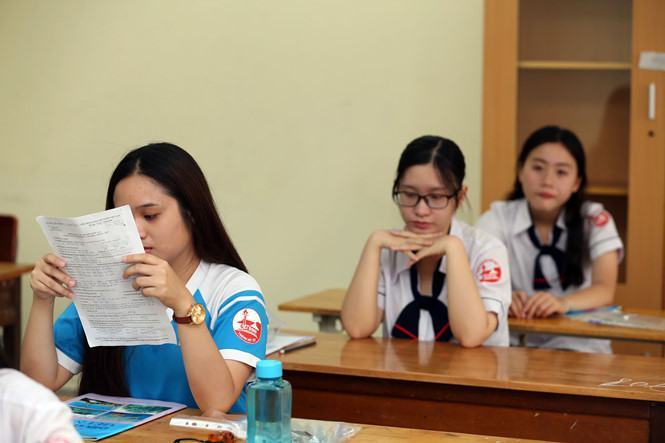 Thí sinh tham dự kỳ thi THPT quốc gia năm 2018 /// Đào Ngọc Thạch