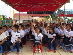 Năm học 2013-2014: Tiếp tục xây nhiều trường chuẩn hiện đại