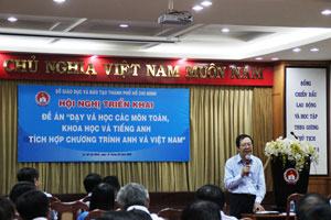 Năm học 2015-2016: Nhiều trường sẽ tham gia chương trình tích hợp