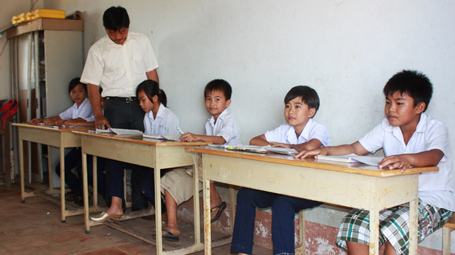 Năm học mới ở trường “nhỏ xíu”