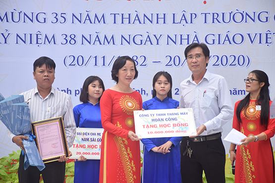 Trường CĐ Bách khoa Nam Sài Gòn kỷ niệm 35 năm thành lập